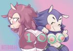  2020 animal_crossing anthro areola beady_eyes bent_over big_breasts bitebox64 blush body_writing bottomwear bra breasts brown_body brown_eyes brown_fur brown_hair butt clothed clothing countershade_face countershade_torso countershading duo eulipotyphlan eyelashes female front_view fur hair hedgehog hotpants legwear looking_back mabel_able mammal navel nintendo nipples one_eye_closed panties pointy_nose portrait rear_view rosy_cheeks sable_able short_tail shorts sitting smile socks standing thigh_highs three-quarter_portrait topless underwear underwear_only video_games wink 
