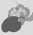  ? anthro balls beard big_balls big_bulge big_muscles big_penis bulge canid canine canis dreadlocks eldrin facial_hair fangs genitals hi_res huge_balls huge_bulge huge_muscles huge_penis hyper hyper_balls hyper_bulge hyper_genitalia hyper_muscles hyper_penis male mammal monochrome muscular nipples penis sachiel_666 solo wolf 