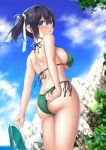  ass bikini erect_nipples kantai_collection kuromayu souryuu_(kancolle) swimsuits 