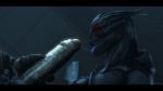  16:9 3d_(artwork) 4k absurd_res alien auguscus_acilcolus black_bars bodily_fluids digital_media_(artwork) duo fellatio foreskin genitals hi_res humanoid_genitalia humanoid_penis krogan letterbox male male/male mass_effect nude open_mouth oral partially_retracted_foreskin penile penis penis_grab rooking saliva saliva_string sex source_filmmaker tongue tongue_out turian uncut video_games widescreen 