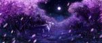  2020 ambiguous_gender antlers detailed_background digital_media_(artwork) dragon feral forest grass hi_res horn isvoc night outside sky solo star starry_sky tree 
