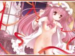  breasts catbell highres nipples nude patchouli_knowledge small_breasts solo touhou valentine 
