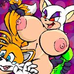  rouge_the_bat sonic_team tagme tails 