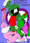  babs_bunny fifi_le_fume k-9 kthanid looney_tunes marvin_the_martian tiny_toon_adventures 