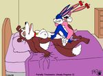  babs_bunny buster_bunny colleen crossover kthanid road_rovers tiny_toon_adventures 
