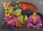  activision all_fours anal anal_penetration animal_genitalia anthro anus balls bodily_fluids butt close-up conditional_dnp cum doggystyle dragon from_behind_position genital_fluids genitals hi_res horn male male/male nestor_(spyro) penetration penis sex sheath size_difference spyro spyro_reignited_trilogy spyro_the_dragon tail_pull video_games wings xnirox 