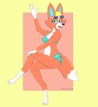 absurd_res andrewgtrez animal_crossing anthro audie_(animal_crossing) canid canine canis clothing female hi_res mammal nintendo simple_background solo video_games wolf 