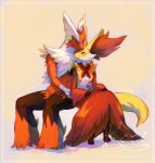  &lt;3 3_fingers anthro avian beak big_ears bird black_body black_fur blaziken blush canid canine claws delphox duo eyes_closed fan_character female fingers fluffy fluffy_tail fox fur hair hand_on_hip happy kori19 larger_male long_ears love male male/female mammal mega_blaziken mega_evolution multicolored_body nintendo pok&eacute;mon pok&eacute;mon_(species) red_body red_fur romantic_ambiance romantic_couple simple_background size_difference smaller_female smile text video_games white_body white_fur white_hair yellow_body yellow_fur 