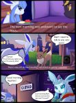  black_border blairtheglaceon border building comic eating eevee eeveelution english_text female feral garruuk glaceon group hannahtheeevee hi_res home house nintendo olivetheumbreon pok&eacute;mon pok&eacute;mon_(species) pok&eacute;mon_mystery_dungeon speech_bubble text umbreon video_games 