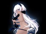  dark_skin horns kosumo nude original pointed_ears tail 