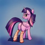  anus clothing cutie_mark el-yeguero equid female friendship_is_magic genitals horn legwear mammal my_little_pony pussy socks solo twilight_sparkle_(mlp) winged_unicorn wings 