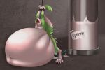  anal anthro bdsm belly big_belly bodily_fluids cum cum_ballooning cum_inflation cum_inside cum_leaking genital_fluids hi_res hyper hyper_belly inflation male nul restrained rica431 sergal solo tongue tongue_out 