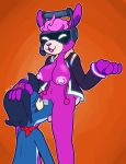  &lt;3 &lt;3_eyes 2020 4_fingers anthro anthro_on_anthro bandanna big_breasts black_clothing black_hair black_topwear blue_body blue_scales bodily_fluids bottomless breasts clothed clothing cunnilingus dj_bop duo epic_games female fingers fortnite fur genital_fluids gloves gradient_background hair hand_on_head handwear headphones hi_res hoodie interspecies inverted_nipples lizard male male/female mammal mostly_nude nipples open_mouth oral orange_background pink_hair purple_body purple_eyes purple_fur purple_nose pussy_juice reptile scales scalie sex simple_background standing tongue tongue_out topwear ulti_(ultilix) ultilix ursid vaginal video_games 