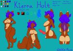  alternate_version_at_source animal_genitalia animal_penis anthro areola balls big_breasts blue_hair breasts brown_body brown_fur brown_nose butt canid canine canine_penis canis chest_tuft claws erection eyes_closed fluffy fluffy_tail fur genitals green_eyes hair hands_on_hips herm hi_res intersex kierra_holt knot long_hair looking_at_viewer mammal model_sheet nipples nude paws penis pink_nipples pussy signature simple_background smile smirk solo tuft what_the_hart_wants wolf wolfie-pawz 