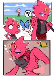  &lt;3 2020 ? absurd_res animal_crossing anthro arthropod bedroom_eyes blue_eyes blush bottomless breath butterfly chameleon clothed clothing collar comic crossgender digital_media_(artwork) disembodied_penis duo erection eyelashes female female_penetrated flick_(animal_crossing) genitals hi_res horn human human_on_anthro insect interspecies lepidopteran lizard male male/female male_penetrating male_penetrating_female mammal motion_lines mtf_crossgender narrowed_eyes navel nintendo on_one_leg one_leg_up open_mouth penetration penis piercing pink_body pussy raised_leg reptile scalie seductive sex solo_focus speech_bubble spread_legs spreading standing standing_sex vaginal vaginal_penetration video_games villager_(animal_crossing) yellowparrottw 