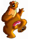  balls bear bear_(character) bear_in_the_big_blue_house erection male mammal nude penis solo 