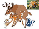  bambi disney flower tagme thumper 