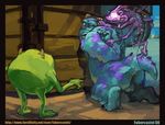  disney fabercastel mike_wazowski monsters_inc pixar randall sulley 