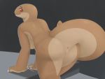  8762e13 amphibian anthro anus bald big_butt big_hands big_tail breasts butt curvy_figure female genitals hi_res leaning leaning_forward looking_at_viewer looking_back newt nude pussy red_eyes salamander_(amphibian) simple_background slightly_chubby solo thick_thighs wide_hips 