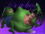  2020 4:3 anal anal_vore anthro anus balls cursed_image cursedmayo dat_boi genitals group hank_hill human humanoid male male_pred male_prey mammal penis pepe_the_frog scared spread_legs spreading unicycle vore where_is_your_god_now 