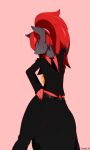  anthony_the_zoroark anthro big_bulge black_tie_(suit) bulge clothing hair hi_res huge_bulge hyper hyper_bulge male nintendo pok&eacute;mon pok&eacute;mon_(species) ponytail ryuku_creative solo suit video_games zoroark 