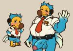  2020 animal_crossing anthro avian balls beak belly belt belt_buckle belt_pouch bird blue_body blush bodily_fluids body_hair bulkybun clothed clothing columbid comparison digital_media_(artwork) dodo feathers genitals glistening glistening_genitalia glistening_penis hairy_balls headgear headphones headset humanoid_hands looking_at_viewer male moobs necktie nintendo orville_(animal_crossing) overweight overweight_male penis pilot_uniform pubes side_by_side simple_background sketch sketch_page solo sweat uniform video_games 
