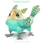  ambiguous_gender avian bird black_eyes claws cryptid-creations feathered_wings feathers green_body green_feathers grey_body grey_feathers gryphon mythological_avian mythology parakeet parrot simple_background solo text true_parrot url white_background wings yellow_body yellow_feathers 