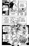  ... anthro big_breasts breasts canid canine cleavage_cutout comic cookie_(furryfight_chronicles) daigaijin dialogue english_text female fox furryfight_chronicles group hair hi_res kalita_(furryfight_chronicles) lagomorph leporid long_hair mammal monochrome muko open_mouth rabbit rodent sciurid text tree_squirrel wrestler_belt 