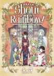  6+girls apron aqua_hair black_hair bow brown_eyes building commentary_request curtains flower frilled_apron frills green_hair hair_bow hair_bun hair_flower hair_ornament hair_ribbon hairclip hakama high_ponytail highres higuchi_kaede japanese_clothes kimono kumeta_kouji light_brown_hair lily_(flower) long_hair looking_at_viewer medium_hair moira_(nijisanji) mole mole_under_eye mole_under_mouth morinaka_kazaki multiple_girls nijisanji official_art poster purple_hair red_flower red_rose ribbon rose shizuka_rin short_hair sitting standing suzuka_utako tied_hair tsukino_mito white_apron wide_sleeves window 