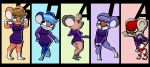  absurd_res animal_crossing anthro canberra_(animal_crossing) fan_character female group hi_res koala mammal marsupial melba_(animal_crossing) nintendo pinup pirate pose sleep_wear sydney_(animal_crossing) video_games vombatiform yuka_(animal_crossing) yukacutiekoala 