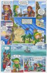  anthro comic duo english_text female group humanoid hylian link male male/female medli nintendo passage text the_legend_of_zelda toon_link traditional_media_(artwork) video_games wind_waker young 