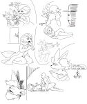  annoyed anthro being_watched bent_over blood blush bodily_fluids braixen breasts breath butt canid canine dialogue disembodied_penis duo english_text eyes_closed featureless_breasts featureless_crotch fellatio female female_penetrated frown gardevoir genitals group hi_res huff human human_on_humanoid human_penetrating human_penetrating_humanoid humanoid humanoid_penetrated inner_ear_fluff interspecies kneeling leg_glider_position licking looking_at_another looking_pleasured lying male male/female male_penetrating male_penetrating_female mammal masturbation monochrome multiple_scenes nintendo nosebleed on_side one_eye_closed oofrowdy oral penetration penile penis penis_lick pok&eacute;mon pok&eacute;mon_(species) raised_leg sex shooting shy sketch smile smirk standing stick teasing text tongue tongue_out tuft vaginal vaginal_masturbation vaginal_penetration video_games 