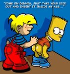  bart_simpson dennis_mitchell dennis_the_menace tagme the_simpsons 