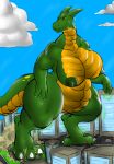  bigshow dinosaur female hi_res macro megasaurus_rex overweight reptile scalie swatkats trissa 