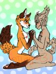  3:4 anthro basitin canid canine carver_(twokinds) duo fox girly ilovefnaf3_(artist) keidran keith_keiser love low_res magic magic_user male male/male mammal spell transformation twokinds webcomic 