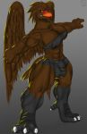  avian bess_project bessy bigshow buff_mode half_breed herm hi_res intersex muscular 