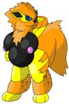  alpha_channel anthro arcanine belly big_belly big_breasts big_butt big_tail blue_sclera breasts butt canid cute_fangs female fur hand_behind_head hand_on_stomach looking_at_viewer mammal monterrioashmore nintendo nipples nude pink_nipples pok&eacute;mon pok&eacute;mon_(species) pregnant sileighty solo video_games yellow_body yellow_fur 