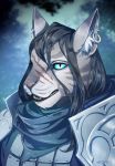  anime anthro armor bethesda bethesda_softworks domestic_cat elder felid feline felis female khajiit knight mammal michikochan portrait scrolls tes the_elder_scrolls video_games warrior 