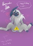  absol absurd_res birthday feral hi_res male nintendo pok&eacute;mon pok&eacute;mon_(species) solo sousaku video_games 