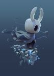  2020 ambiguous_gender clothing flower hollow_knight horn plant protagonist_(hollow_knight) rock signature solo team_cherry vessel_(species) video_games yoshiyaki 