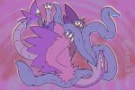  ambiguous_gender archeops feral fossil_pok&eacute;mon hi_res hyper hyper_tongue long_tongue multi_tongue nintendo pok&eacute;mon pok&eacute;mon_(species) purple_tongue sevi_blaze tongue tongue_out video_games 