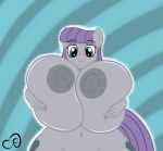  absurd_res anthro big_breasts breast_squish breasts cogsfixmore equid equine female friendship_is_magic hi_res holding_breast horse huge_breasts hyper hyper_breasts mammal maud_pie_(mlp) my_little_pony nipples nude pony solo squish wide_hips 