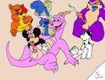  101_dalmatians crossover disney figment jumba_jookiba lilo_and_stitch mickey_mouse pleakley stitch the_lion_king timon 