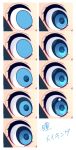  blue_eyes commentary_request eyelashes eyes how_to looking_at_viewer original yuihiko 