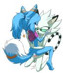  anthro anus balls barefoot blue_body blue_fur bodily_fluids canid canine caress crouching cum cum_drip cum_in_pussy cum_inside cum_on_balls cum_on_ground cum_on_penis dash-the-cheetah dipstick_tail dripping duo embrace erection eyelashes eyes_closed fan_character felid female fox fur genital_fluids genitals hair half-closed_eyes hi_res kneeling male male/female mammal multicolored_tail narrowed_eyes nude open_mouth pantherine penetration penis sex sonic_the_hedgehog_(series) striped_tail stripes tiger vaginal vaginal_penetration white_body white_fur 