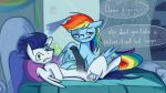 dialogue duo equid equine female feral friendship_is_magic genitals hi_res horse imminent_sex male male/female mammal moliere my_little_pony offscreen_character penis pony pterippus rainbow_dash_(mlp) soarin_(mlp) surprise wings wonderbolts_(mlp) 