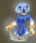  abs anthro armor biped blue_body blue_nipples blue_nose bracers collar ear_piercing ear_ring felid female floating_hair genitals glowing glowing_eyes glowing_markings gold_(metal) gold_collar heroes_of_might_and_magic hi_res jewelry looking_at_viewer mammal markings mati0la melee_weapon might_and_magic navel nipples nude pantherine piercing pussy rakshasa_(might_and_magic) rakshasa_rani solo standing sword ubisoft video_games weapon white_glow 