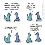  1:1 blue_body blue_fox_(foxes_in_love) blue_fur canid canine comic couple_(disambiguation) dialogue duo english_text feral fox foxes_in_love fur green_body green_fox_(foxes_in_love) green_fur hi_res mammal text 