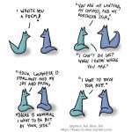  1:1 blue_body blue_fox_(foxes_in_love) blue_fur canid canine comic couple_(disambiguation) dialogue duo english_text feral fox foxes_in_love fur green_body green_fox_(foxes_in_love) green_fur hi_res mammal text url 