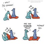  blue_body blue_fox_(foxes_in_love) blue_fur canid canine comic couple_(disambiguation) dialogue duo english_text feral fox foxes_in_love fur green_body green_fox_(foxes_in_love) green_fur hi_res mammal text url 